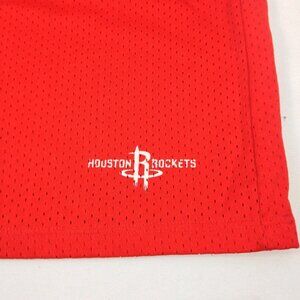 Houston Rockets Red NBA Mens Drawstring Basketball Shorts w/Pockets Sz XL